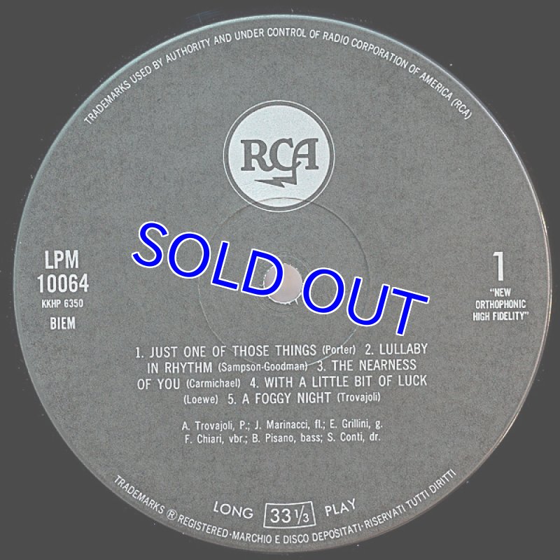 画像5: アルマンド・トロヴァヨーリ(p)/ソフトリー (5)