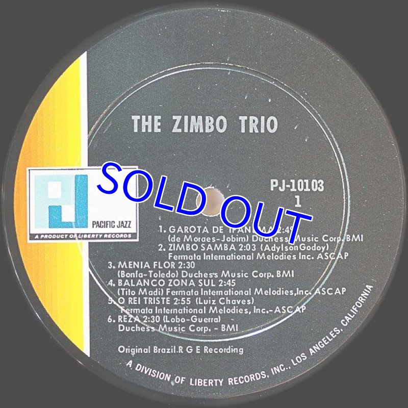 画像3: ジンボ・トリオ/THE ZIMBO TRIO (3)