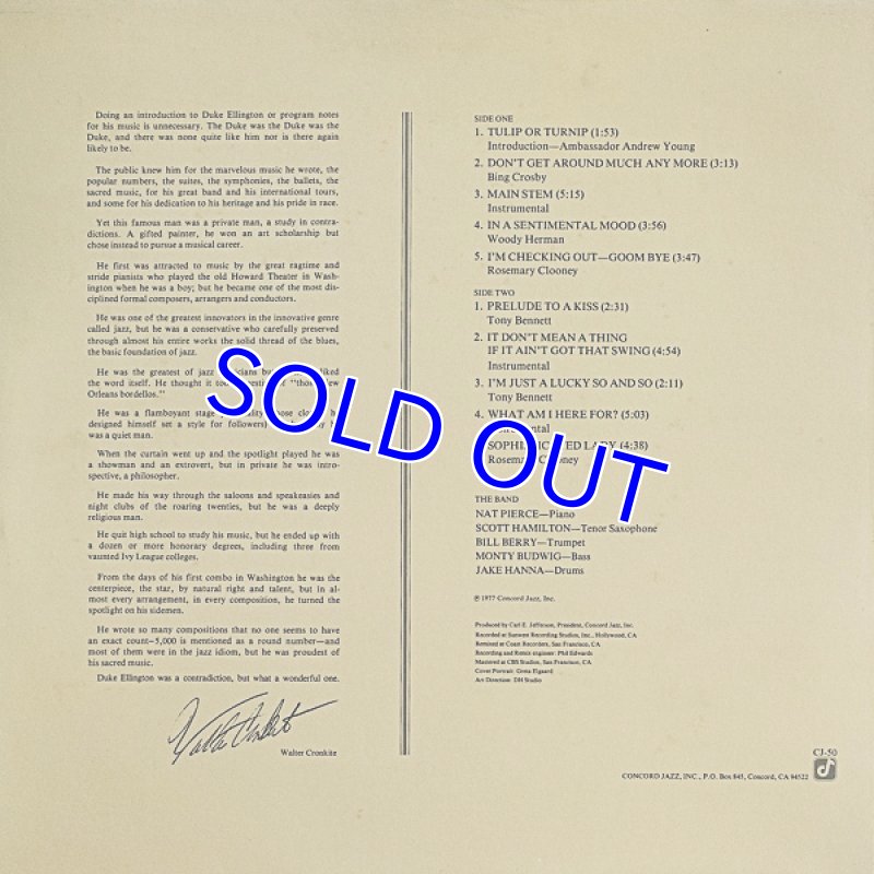 画像2: ビング・クロスビーほか/A TRIBUTE TO DUKE (2)