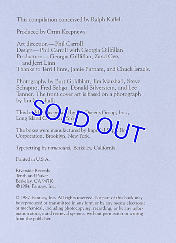 画像3: ビル・エヴァンス（p）/THE COMPLETE RIVERSIDE RECORDINGS（12CDBOX） (3)