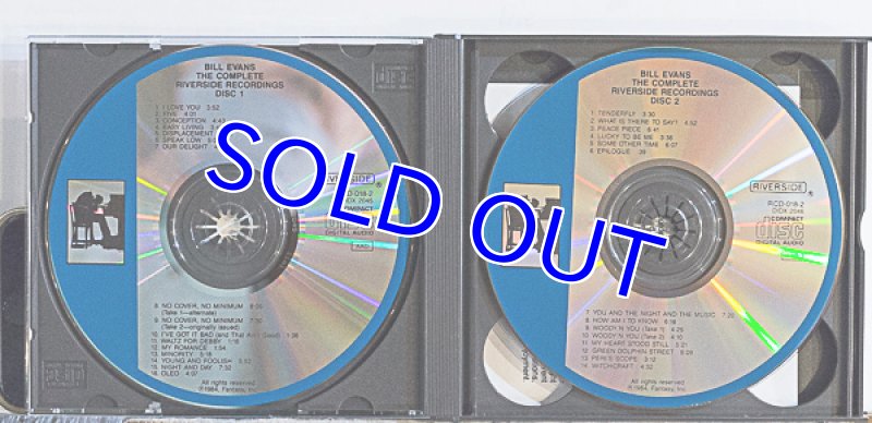 画像5: ビル・エヴァンス（p）/THE COMPLETE RIVERSIDE RECORDINGS（12CDBOX） (5)
