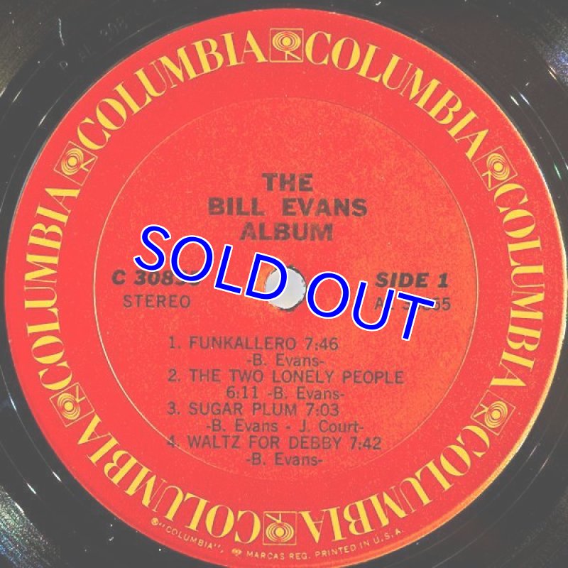 画像5: ビル・エヴァンス(p)/THE BILL EVANS ALBUM (5)