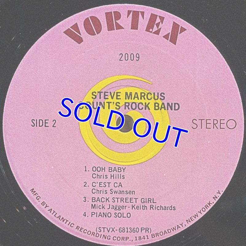 画像5: スティーヴ・マーカス(ts)/COUNT'S ROCK BAND (5)