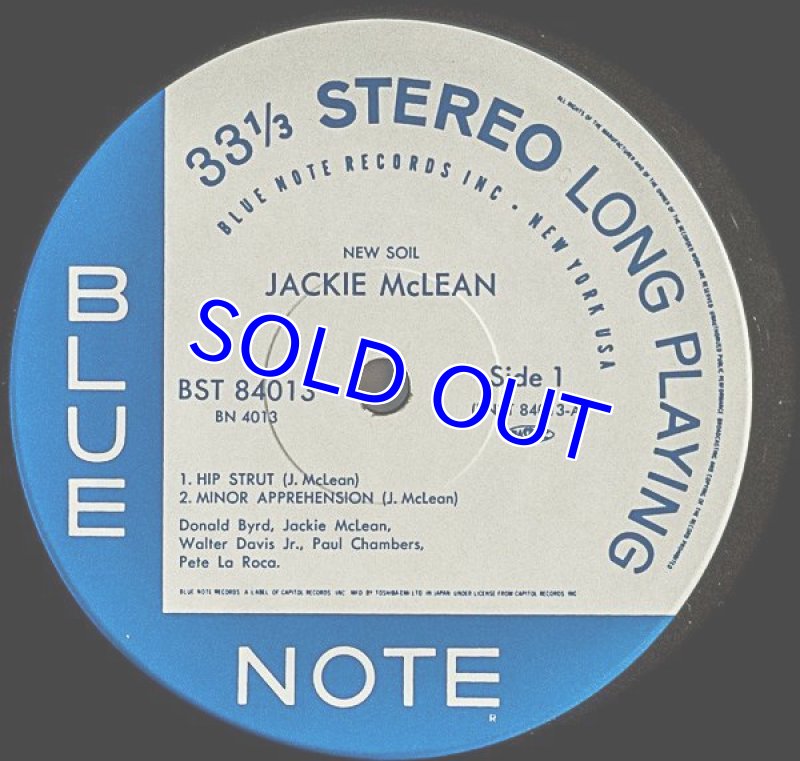 画像3: ジャッキー・マクリーン(as)/ニュー・ソイル (3)