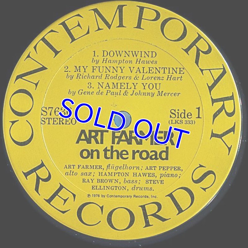 画像4: アート・ファーマー(tp)/on the road (4)