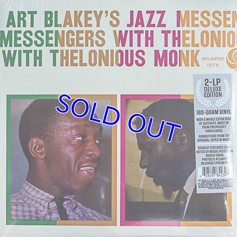 画像1: アート・ブレイキー（ds）/ART BLAKEYS JAZZ MESSENGERS WITH THELONIOUS MONK (1)