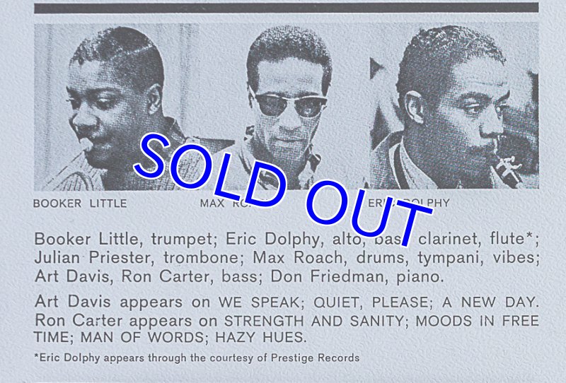 画像3: ブッカー・リトル(tp)/アウト・フロント (3)