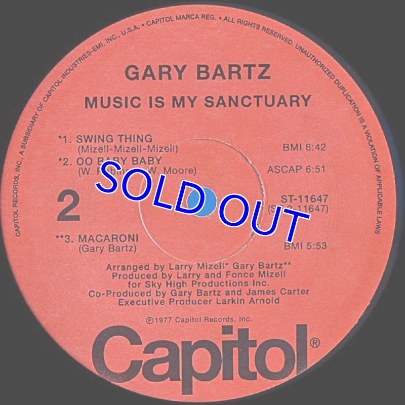 画像5: ゲイリー・バーツ(as)/MUSIC IS MYANCTUARY (5)