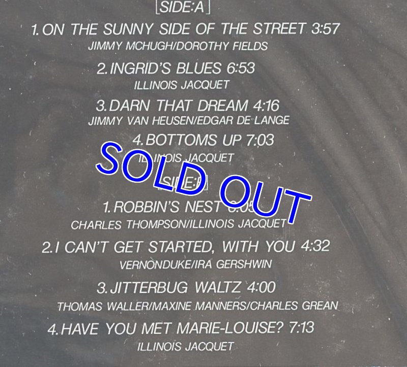 画像3: イリノイ・ジャケー(ts)/スウィンギング・ヨーロッパ (3)