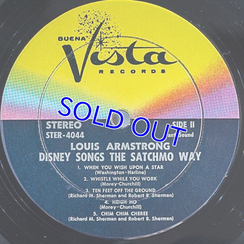 画像6: ルイ・アームストロング(Vo)/DISNEY SONGS THE SATCHMO WAY (6)