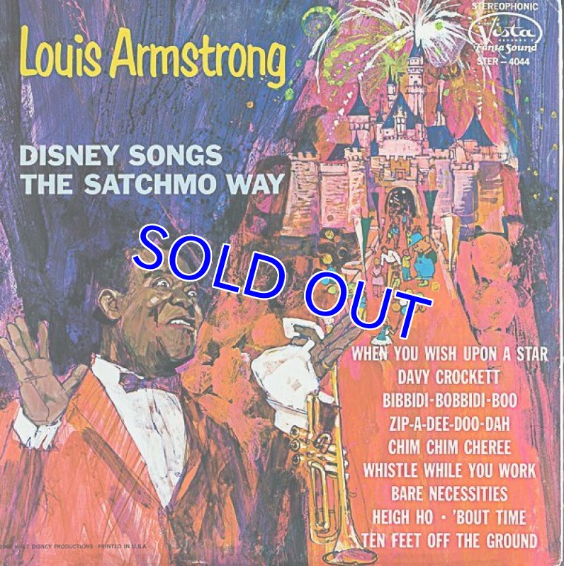 画像1: ルイ・アームストロング（Vo）/DISNEY SONGS THE SATCHMO WAY (1)