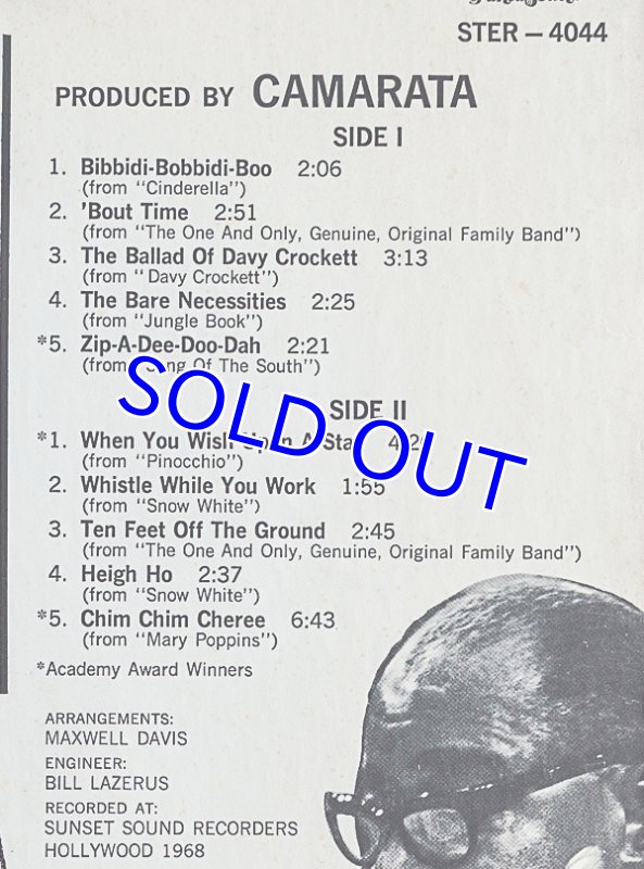 画像3: ルイ・アームストロング(Vo)/DISNEY SONGS THE SATCHMO WAY (3)