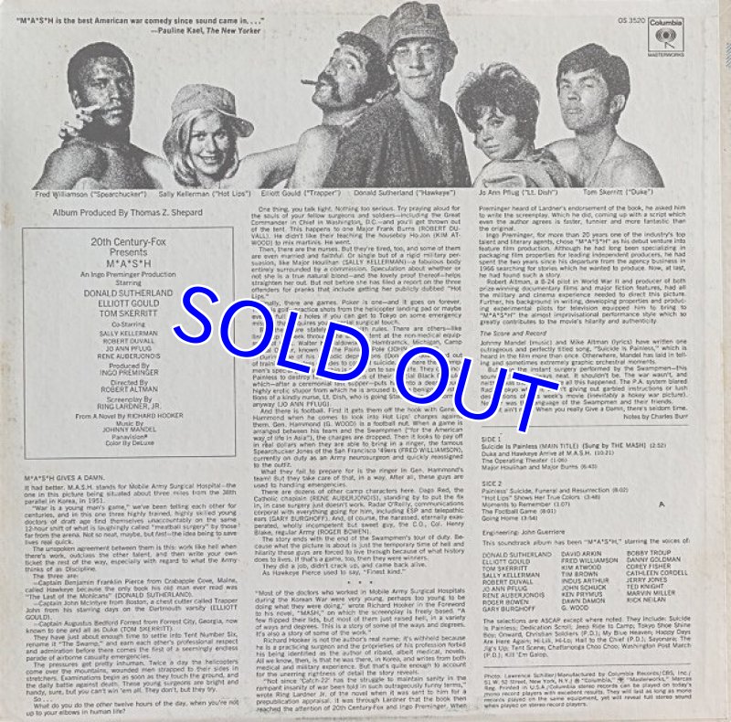 画像2: ジョニー・マンデル/MASH (2)