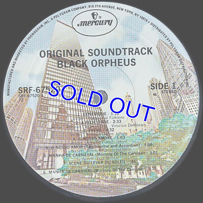 画像3: オリジナル・サウンドトラック/BLACK ORPHEUS (3)
