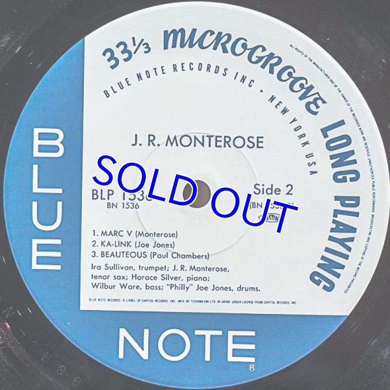 画像4: J.R.モントローズ(ts)/J.R.モントローズ (4)