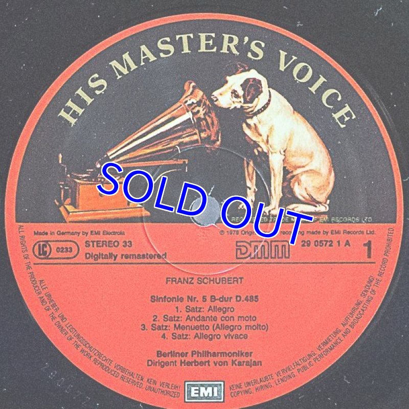 画像3: ヘルベルト・フォン・カラヤン指揮/シューベルト:交響曲第5番、第8番 (3)