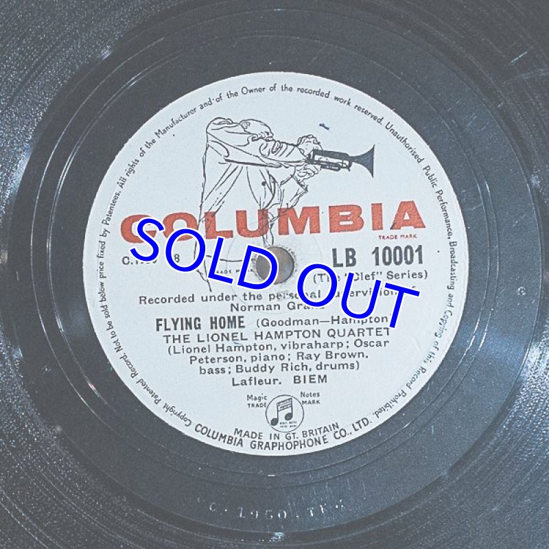 画像3: ライオネル・ハンプトン(vib)/FLYING HOME (SP盤) (3)