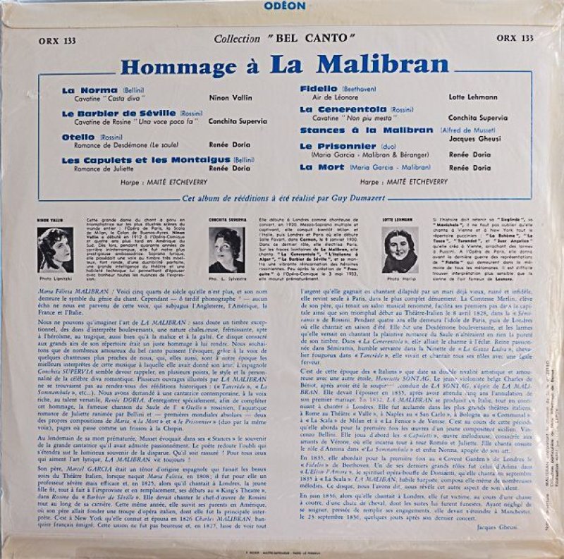 画像2: hommage a LA MALIBRAN (2)