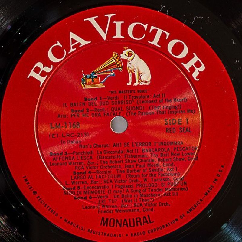 画像4: レナード・ウォーレン（Br）/OPERATIC ARIAS (4)