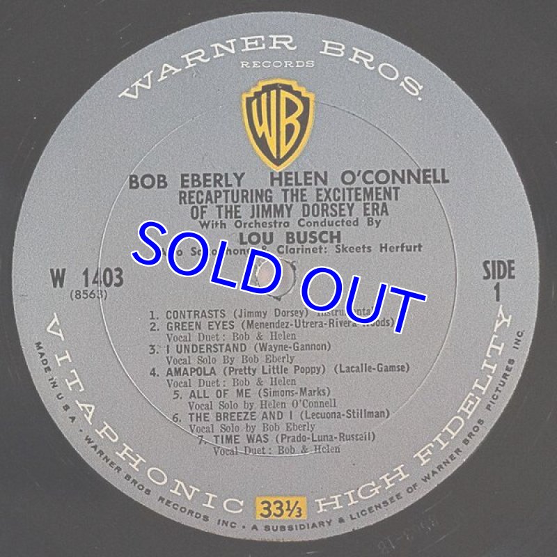 画像3: ヘレン・オコーネル/RECAPTURING THE EXCITEMENT OF THE JIMMY DORSY ERA (3)