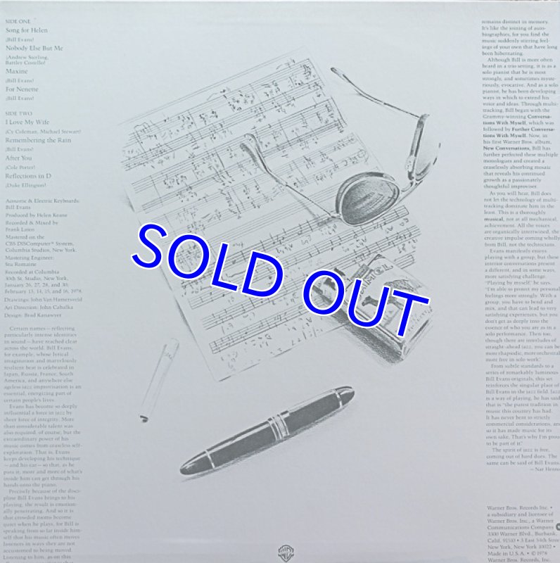 画像2: ビル・エヴァンス(p)/NEW CONVERSATIONS (2)
