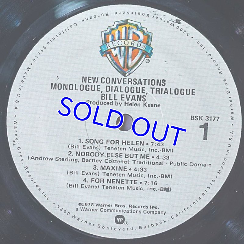 画像4: ビル・エヴァンス(p)/NEW CONVERSATIONS (4)
