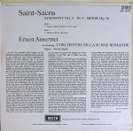 画像2: エルネスト・アンセルメ/サン＝サーンス：交響曲第3番「オルガン」 (2)