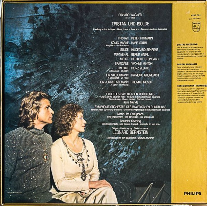 画像2: レナード・バーンスタイン指揮/ワーグナー：トリスタンとイゾルデ (2)