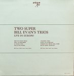 画像2: ビル・エヴァンス（p）/TWO SUPER BILL EVAN'S TRIOS LIVE IN EUROPE! (2)