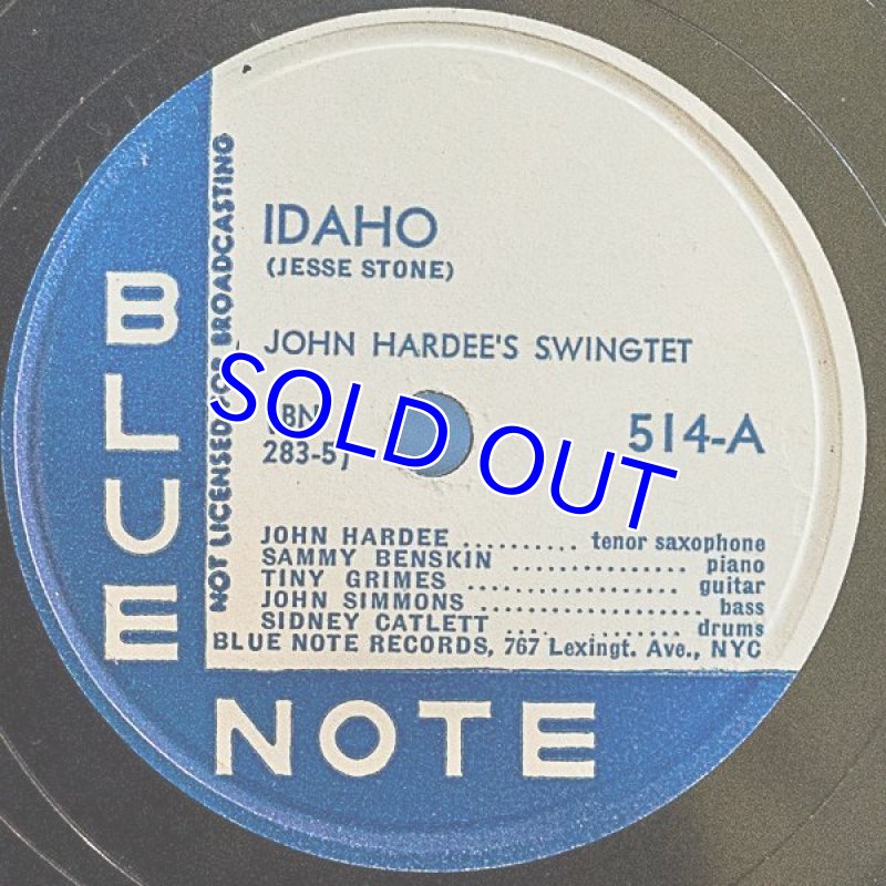 画像5: ジョン・ハーディー(ts)/JOHN HARDEE(3枚セットSP盤) (5)