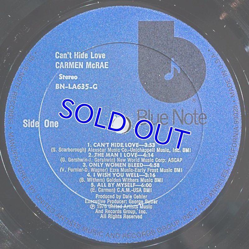 画像3: カーメン・マクレイ/CAN'T HIDE LOVE (3)