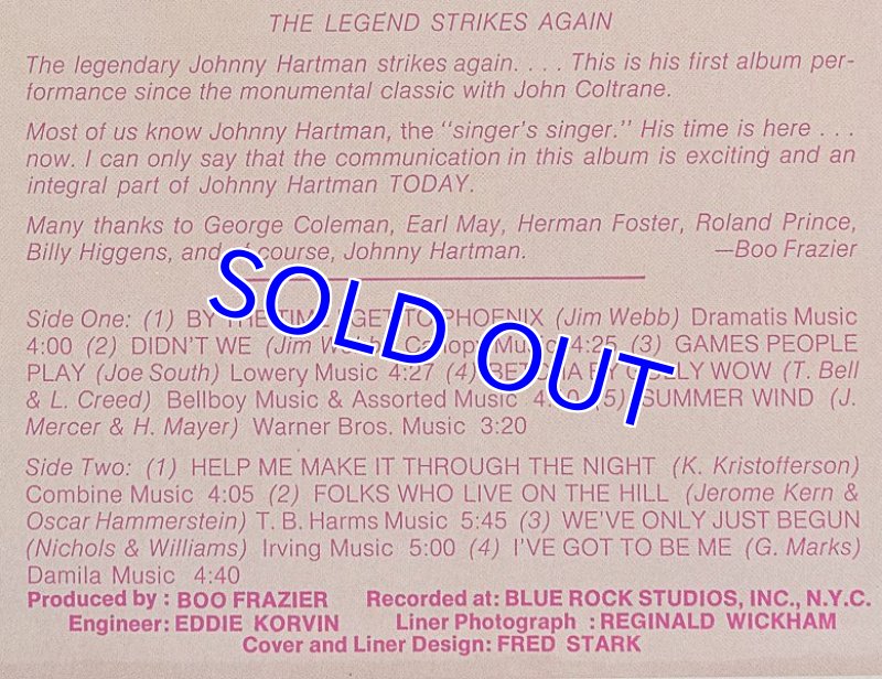 画像3: ジョニー・ハートマン/TODAY (3)