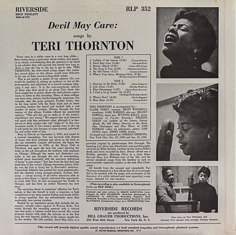 画像2: テリー・ソーントン/デヴィル・メイ・ケア (2)