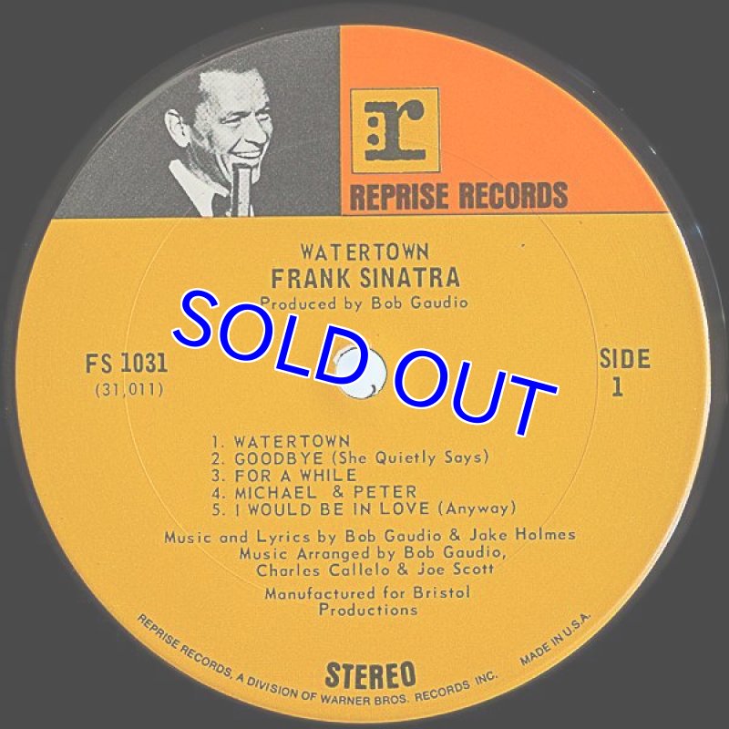 画像3: フランク・シナトラ/WATER TOWN (3)