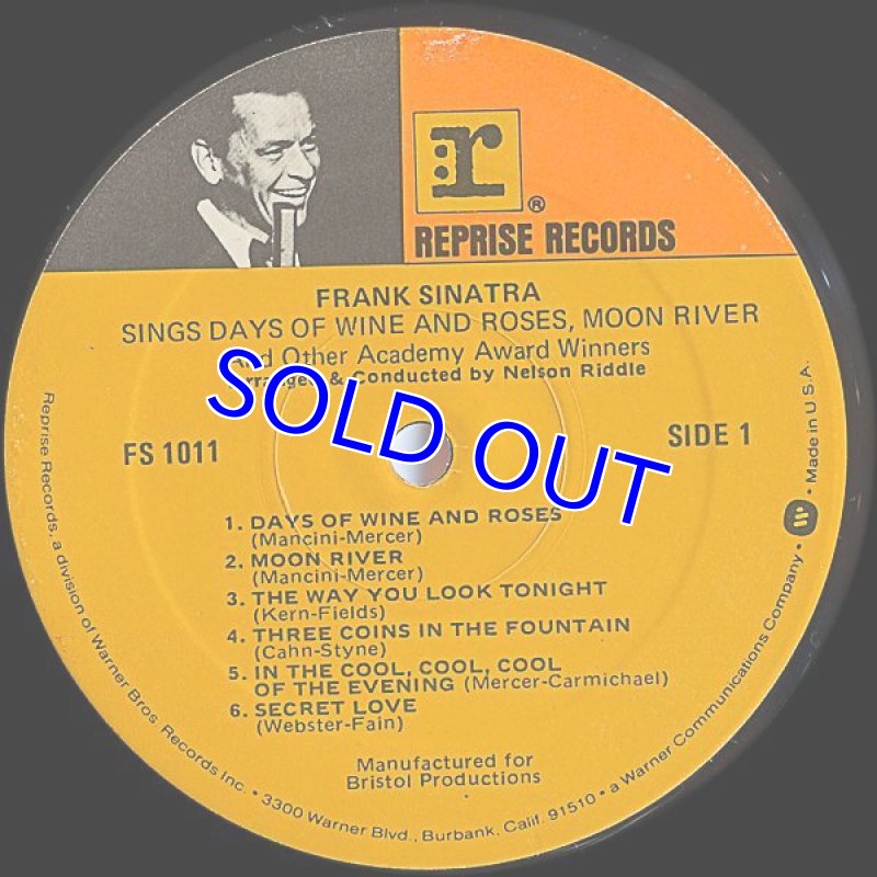 画像4: フランク・シナトラ/SINGS DAYS OF WINE AND ROSES,MOON RIVER (4)