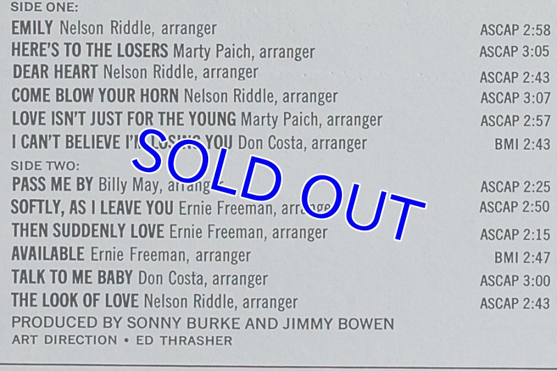 画像3: フランク・シナトラ/SOFTLY AS I LEAVE YOU (3)