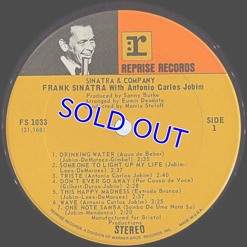 画像4: フランク・シナトラ/WITH ANTONIO CARLOS JOBIN (4)