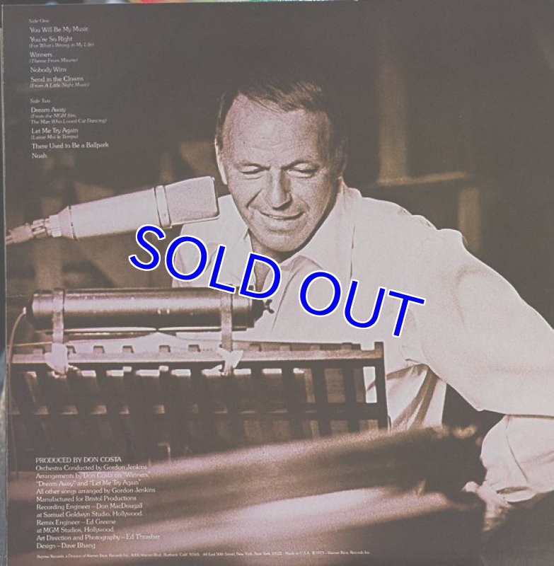 画像2: フランク・シナトラ/OL' BLUE EYES IS BACK (2)