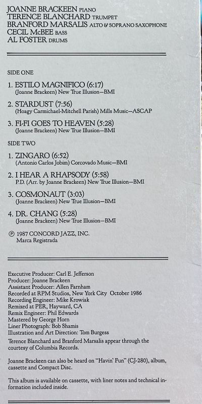 画像4: ジョアン・ブラッキーン(p)/スターダスト (4)