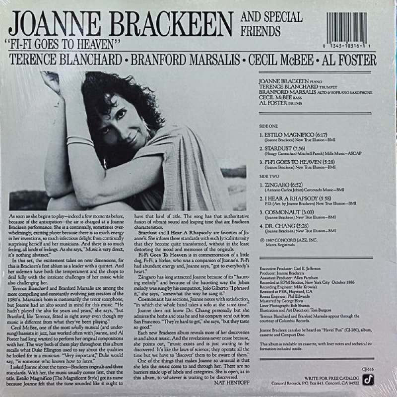 画像2: ジョアン・ブラッキーン(p)/スターダスト (2)