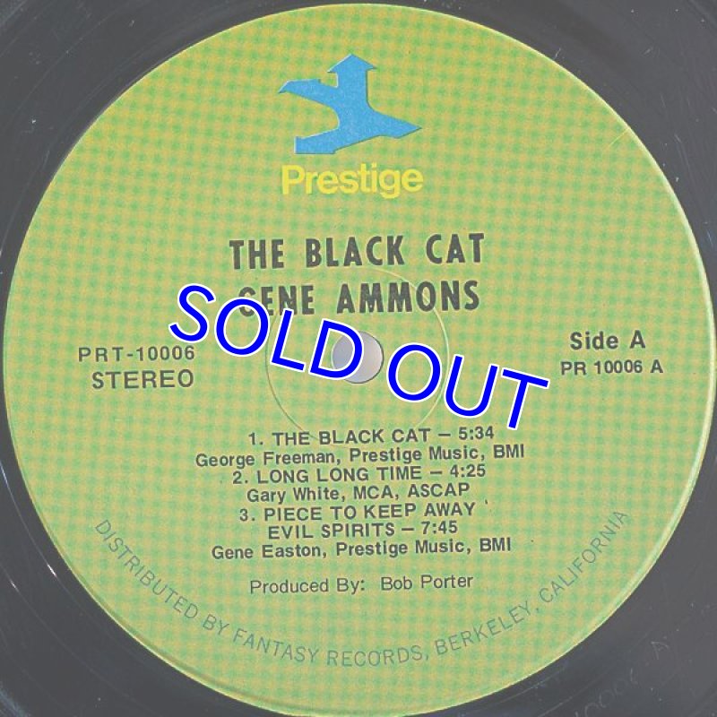 画像4: ジーン・アモンズ(ts)/THE BLACK CAT (4)