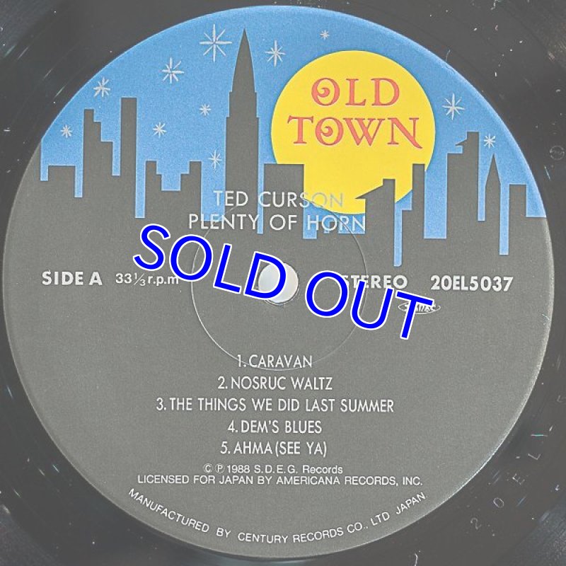 画像3: テッド・カーソン(tp)プレンティ・オブ・ホーン (3)