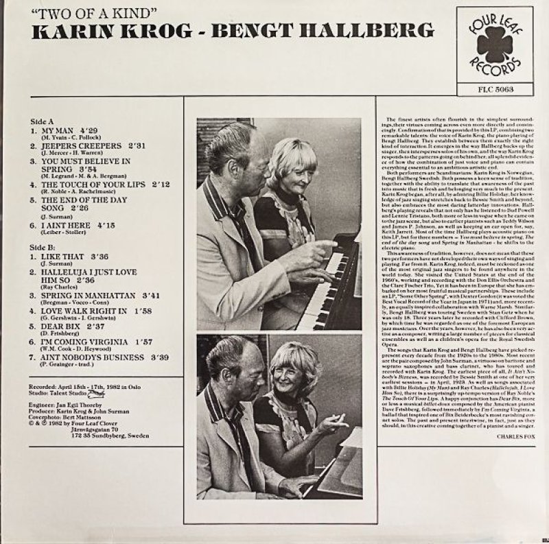 画像2: カーリン・クローグ/TWO OF A KIND (2)