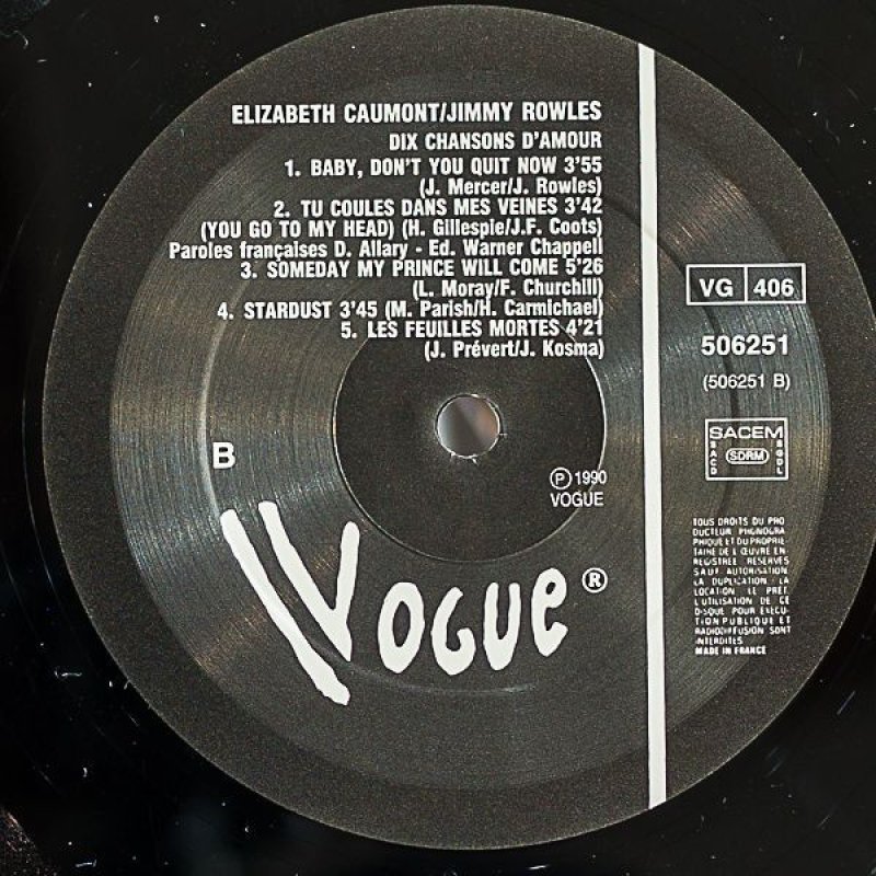 画像4: エリザベート・コーモン/DIX CHANSONS D'AMOUR (4)