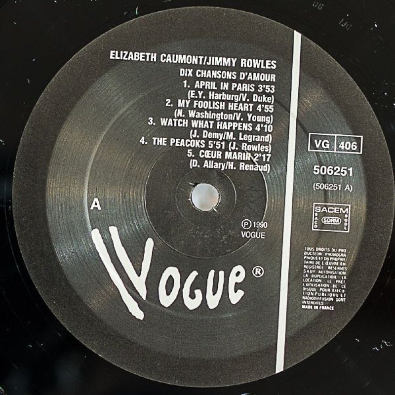 画像3: エリザベート・コーモン/DIX CHANSONS D'AMOUR (3)