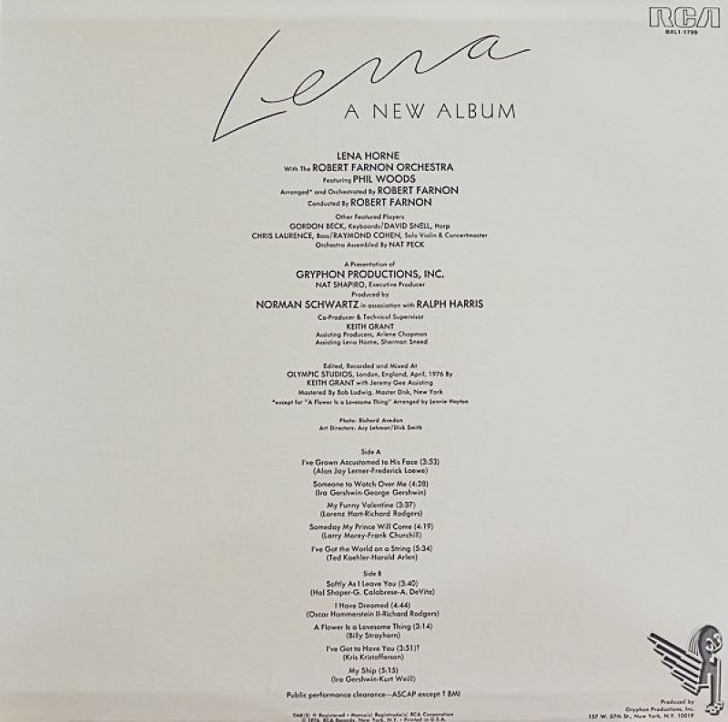 画像2: レナ・ホーン/A NEW ALBUM (2)