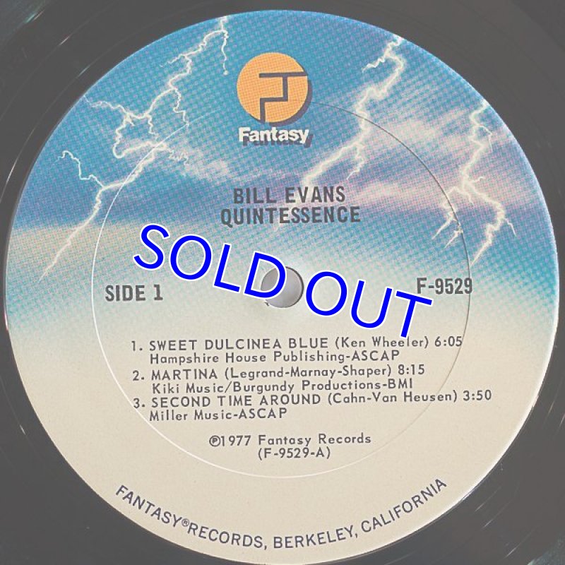 画像3: ビル・エヴァンス(p)/QUINTESSENCE (US 2nd) (3)