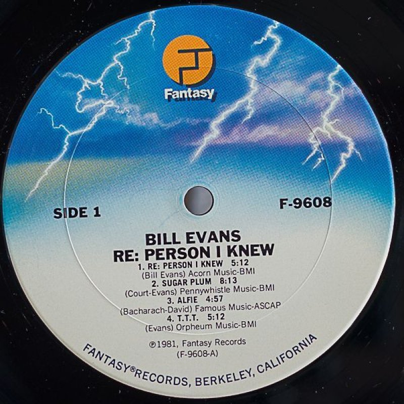 画像3: ビル・エヴァンス(p)/RE:PERSON I KNEW (3)