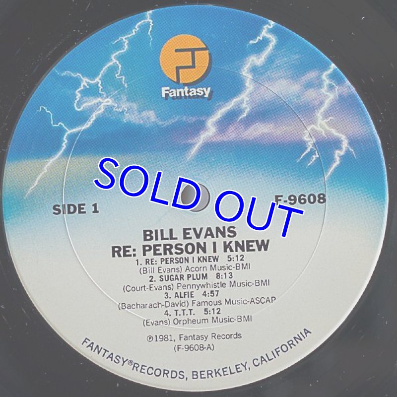 画像3: ビル・エヴァンス（p）/RE:PERSON I KNEW (3)