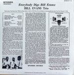 画像2: ビル・エヴァンス（p）/EVERYBODY DIGS BILL EVANS (2)